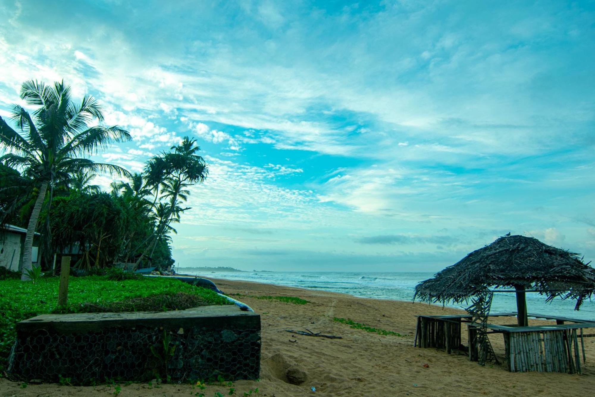 Hikkaduwa Backyard Beach Homestay Galle Exterior foto