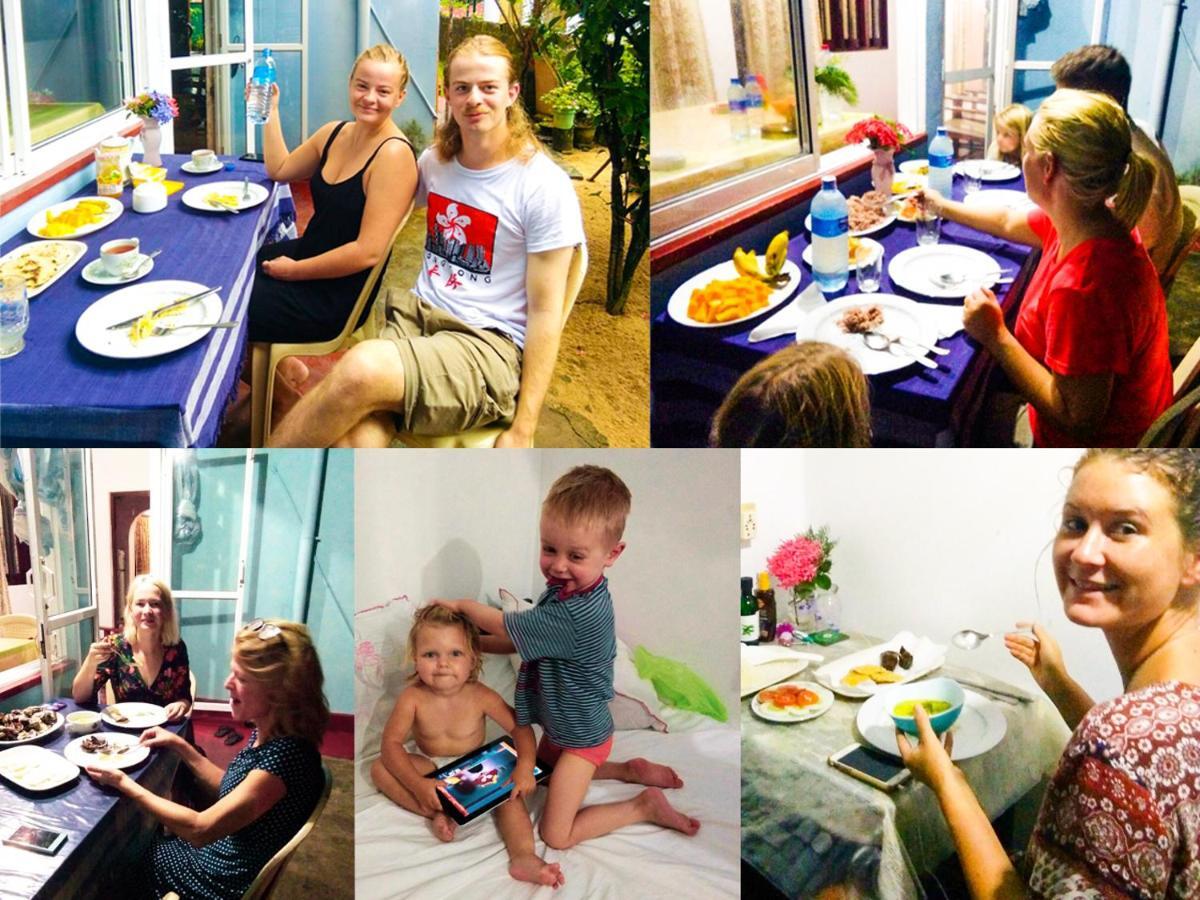 Hikkaduwa Backyard Beach Homestay Galle Exterior foto
